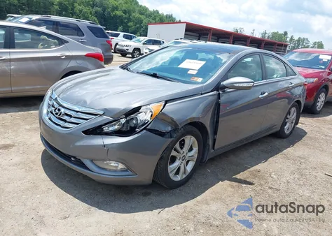 2013 Hyundai Sonata Limited 2.0T из США, поврежденный, VIN 5NPEC4AB1DH599813